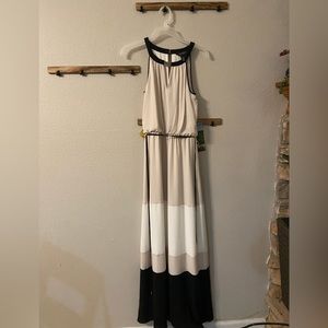 White House Black Market Halter Maxi Dress